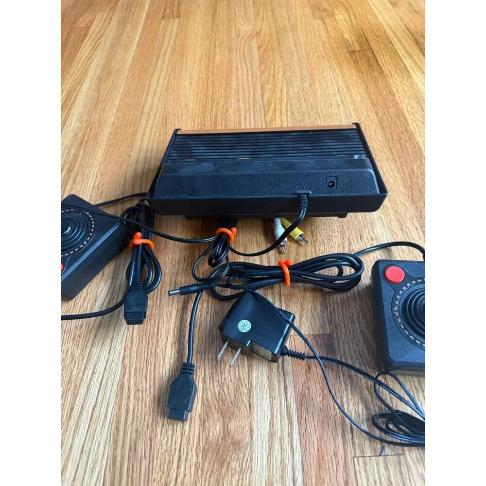 Atari Flashback 2 Classic Game Console With Two Joysticks & Power Adapter